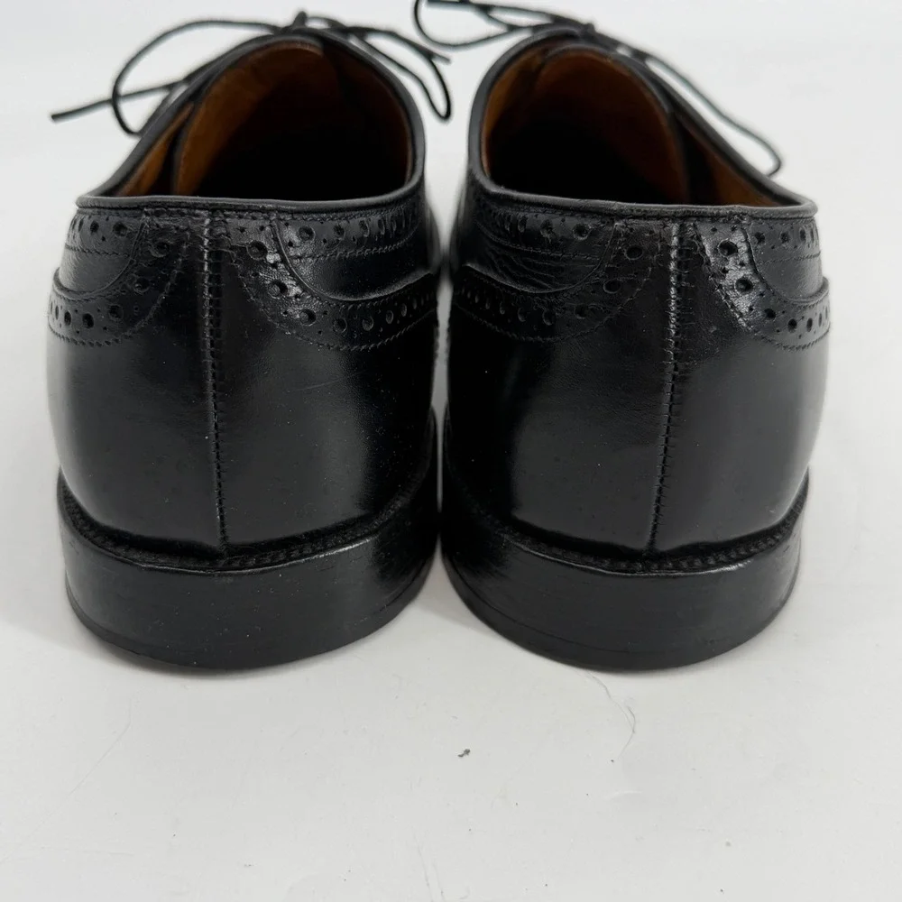 Allen Edmonds Colton Cap Toe Oxfords‎ Black Leather Men's 11 EEE USA
